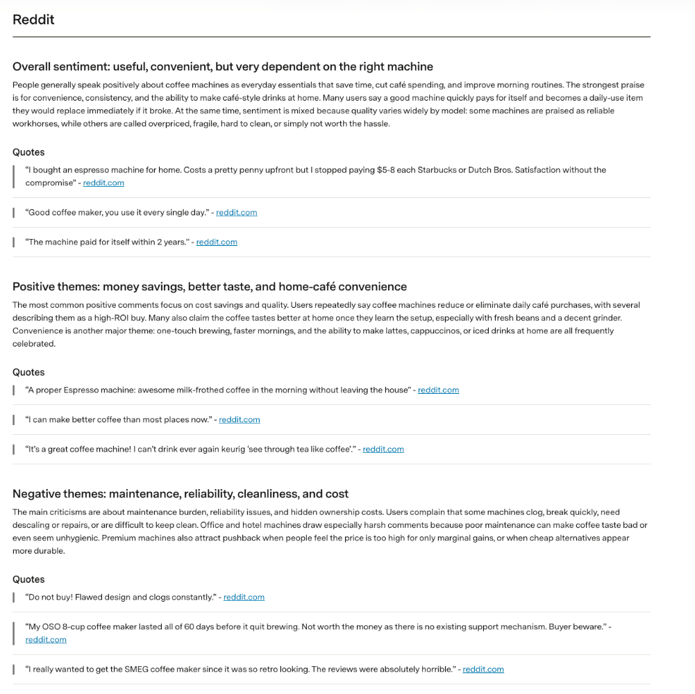 Reddit consumer sentiment analysis uncovers customer feedback, market intelligence, and emerging consumer trends